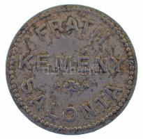 Románia 1920-1930 k. Nagyszalonta "Fraţii Kemény Salonta" a Kemény testvérek 75 Bani(?) né...