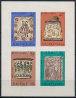 1969 Bélyegnap vágott blokk (ujjlenyomat / fingerprint)