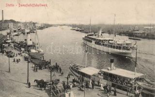 Szczecin harbour SS Hertha