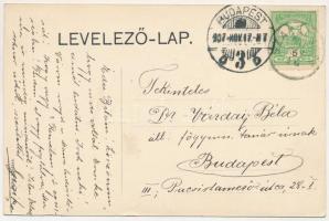 1907 Szakálháza, Sacalaz (Temes, Timis); Hauptgasse, Röm. k. Kirche, Eglersches Geschäft, Bahngasse,...