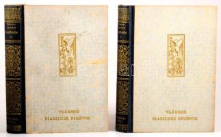 Dosztojevszkij: Ördögök I-II. köt. Grill Klasszikus Regényei. Bp., én., Grill. Kiadói aranyozott fél...