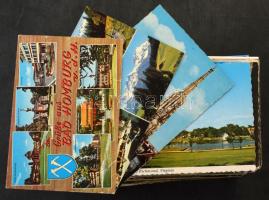 200 db MODERN külföldi város képeslap / 200 modern foreign town postcards