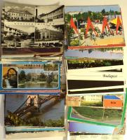 200 db MODERN magyarországi város képeslap / 200 modern Hungarian town postcards