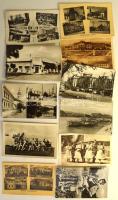 193 db MODERN magyar város képeslap, közte 23 népviselet (Képzőművészeti Alap) / 193 modern Hungarian town postcards