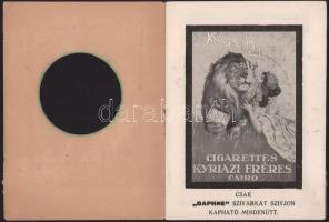 1930 Bp., A Terézkörúti Színpad műsora, reklámokkal, 16p