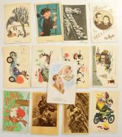 120 db MODERN üdvözlő és motívum képeslap (Képzőművészeti Alap) / 120 modern motive postcards