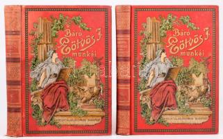 Eötvös József: A falu jegyzője. I. és III. köt. Báró Eötvös József munkái. Bp., 1891, Ráth Mór, [4]+...