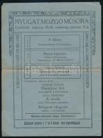 1918 Bp. VI. Teréz körút, a Nyugat Mozgóműsora