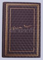 Krúdy Gyula munkái I-X. köt. Bp., én., Athenaeum. Kiadói aranyozott egészvászon-kötések, kopott borí...
