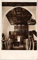 Zabola, Zabala; Biserica reformata / Református templom, belső / Calvinist church, interior (EN)