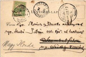 1902 Kalotaszeg, Tara Calatei; Lakodalom, esküvő. Fehér Márton kiadása (Bánffyhunyad) / Transylvania...