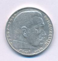 Német Harmadik Birodalom 1939G 2M Ag "Hindenburg" T:AU,XF
German Third Reich 1939G 2 Reic...