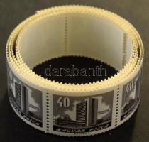 1970 Automata 40f 40 darabos tekercsbélyeg, kis műanyag dobozban