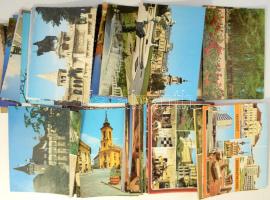 200 db MODERN magyarországi város képeslap / 200 modern Hungarian town postcards