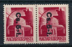 1946 Betűs Cs.5-I./80f párban (16.000)