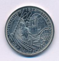 Német Szövetségi Köztársaság 1984D 5M Cu-Ni "Német Vámunió 150. évfordulója" T:UNC,AU
Fed...