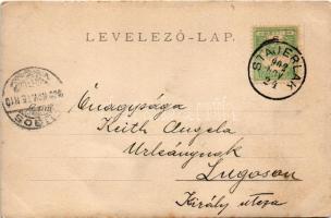 1902 Stájerlak, Stájerlakanina, Anina, Steierdorf; Római katolikus templom / Catholic church. photo ...