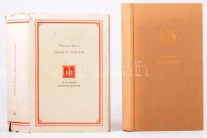2 db könyv: Erich Kästner: Szív a tükörben. Válogatott versek. Ford.: Békés István. Bp., 1959, Magya...