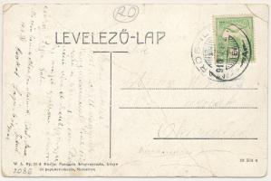 1910 Marosillye, Maros-Illye, Ilia; Fő utca, Csuts József és Társa üzlete. Pannonia könyvnyomda kiad...