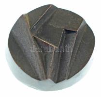 Kiss György (1943-2016) DN "Kiss György Budapest Bulcsú u. 20 H-1134" bronz névjegyérem (3...