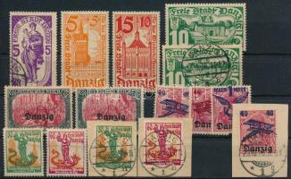 Danzig 15 db bélyeg