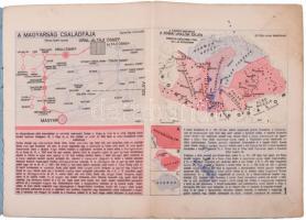 Magyarország kistérképei. Az 1943. évi Földrajzi zsebkönyv melléklete. [Budapest], 1943. Magyar Kirá...