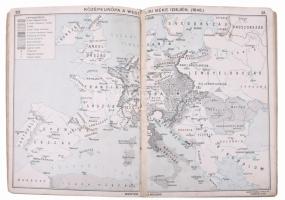 Magyarország kistérképei. Az 1943. évi Földrajzi zsebkönyv melléklete. [Budapest], 1943. Magyar Kirá...