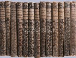 Magyar Kereskedelmi Közlöny könyvsorozatának 13 kötete: Közte: Molnár Ferenc: Egy pesti lány történe...