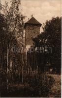 Szászsebes, Mühlbach, Sebesul Sasesc, Sebes; Studententurm / Deák torony. Josef Baumann kiadása, R. Renk felvétele / tower (fl)