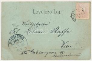 1899 Sebes-völgy, Valea Sebesului; Oasa bei Mühlbach. Transsylvanischen Alpen Nr. 2. H. Graef / erdé...