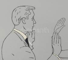 Fehér László (1953-): Tánc, 2011. Szitanyomat, papír, jelzett, számozott (45/80), lap alján Fehér Lá...