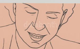 Fehér László (1953-): Játék kutya, 2004. Szitanyomat, papír, jelzett, számozott (49/70), lap alján F...