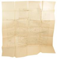 ca 1910 Lobaczowka ( Lubaczów ) Lengyelország és környéke 2 db katonai térkép, jó állapotban 110x80 ...