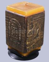 1973 Vegyianyag Kereskedelmi Vállalat gyertya, m: 14 cm