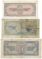 Szovjetunió 1938. 1R + 3R + 5R T:F-VG
Soviet Union 1938. 1 Rouble + 3 Roubles + 5 Roubles C:F-VG
K...