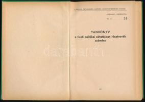 Balogh Gyula - Bálint Antal: Tankönyv a tiszti politikai oktatásban résztvevők számára. Bp., 1971., ...
