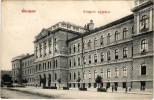 1909 Kolozsvár, Cluj; Központi egyetem. Lepage Lajos kiadása / university (EB)