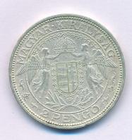 1933. 2P Ag "Madonna" T:XF,VF patina
Adamo P7