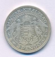 1932. 2P Ag "Madonna" T:VF,F patina
Adamo P7