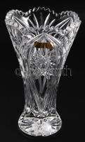Nachtmann ólomkristály váza, címkével jelzett, hibátlan, m: 24 cm