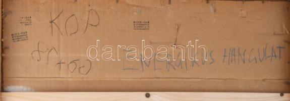 Misch Ádám (1935-1995): Kop (energikus hangulat), 1984. Vegyes technika, papír, jelezve középen lent...