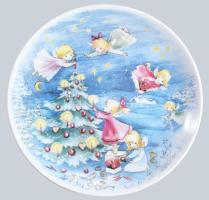 Arzberg karácsonyi mintás kínáló, jelzett, hibátlan, d: 25,5 cm