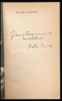 Barta Imre: Veres Péter alkotásai és vallomásai tükrében. DEDIKÁLT! Arcok és vallomások. Bp., 1977.,...