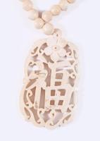 Kínai faragott csont nyaklánc