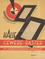 cca 1930 2 db Halie raszter fólia fényképek előhívásához (használatával az előhívott kép speciális, ...