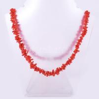 Mediterrán korall nyaklánc