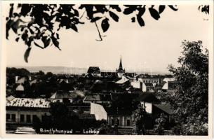 Bánffyhunyad, Huedin; látkép, Bossai Kalapgyár üzlete / general view, shop (fl)