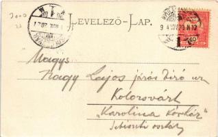 1904 Gyulafehérvár, Karlsburg, Alba Iulia; Tiszti pavilon. Weisz Bernát kiadása / Officiers-Pavillon...