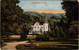 Beszterce, Bistritz, Bistrita; Sétatér, villa. Stolzenberg F. kiadása / promenade, park, villa (EK)