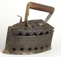 Szenes vasaló, Romulust és Remust szoptató farkassal 20x17 cm